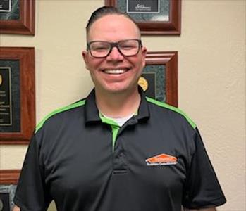 Dustin Huffman, team member at SERVPRO of Northwest Phoenix / Anthem