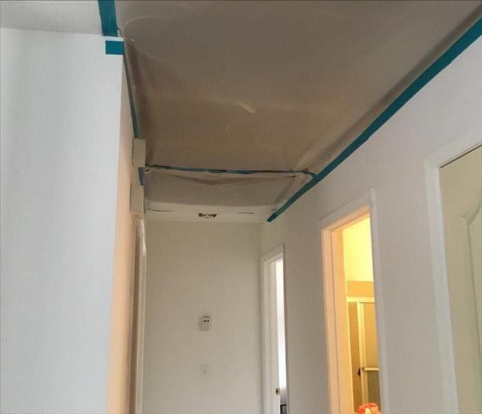 Water damage on the ceiling of a home in Phoenix, AZ