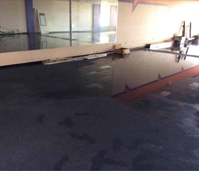 Water on the floor of a Phoenix, AZ business